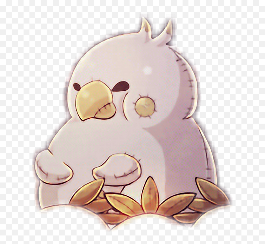 Chocobo Final Fantasy Sticker - Soft Emoji,Chocobo Emoji