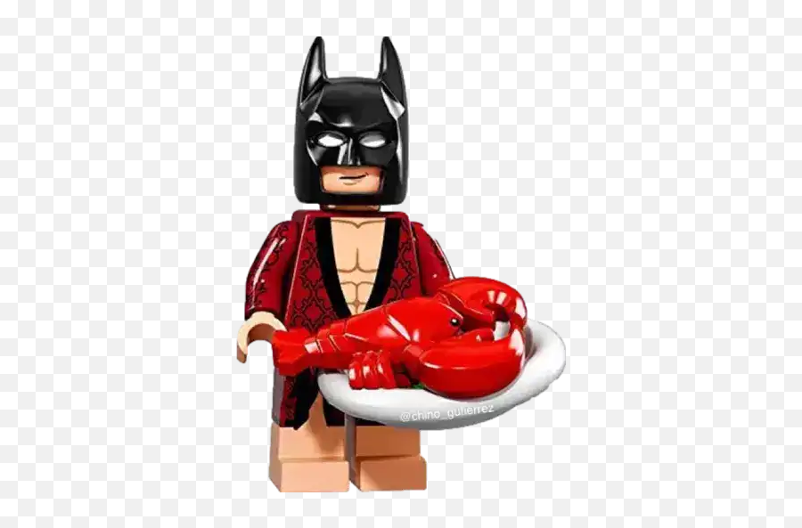 Lego Batman Stickers For Whatsapp - Lego Batman Lobster Emoji,Emoji De Batman
