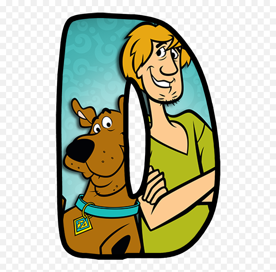 Buchstabe - Scooby Doo Letter Emoji,Emoji Door Decs
