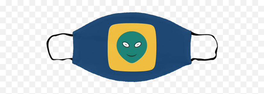 Emoji Small Masks U2013 Hidden Smiles Apparel - Cloth Face Mask,Emojis Alien Png