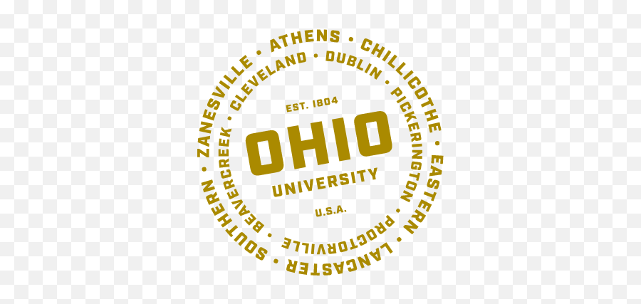 Welcome To Ohio University - Dot Emoji,Go Buckeyes Emoticon