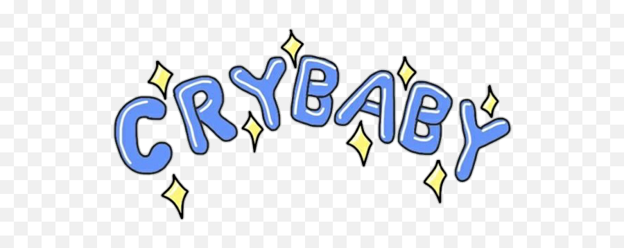 Pretty Crybaby Tumblr Cry Sticker - Transparent Crybaby Melanie Martinez Emoji,Tumblr Cry Baby Emojis