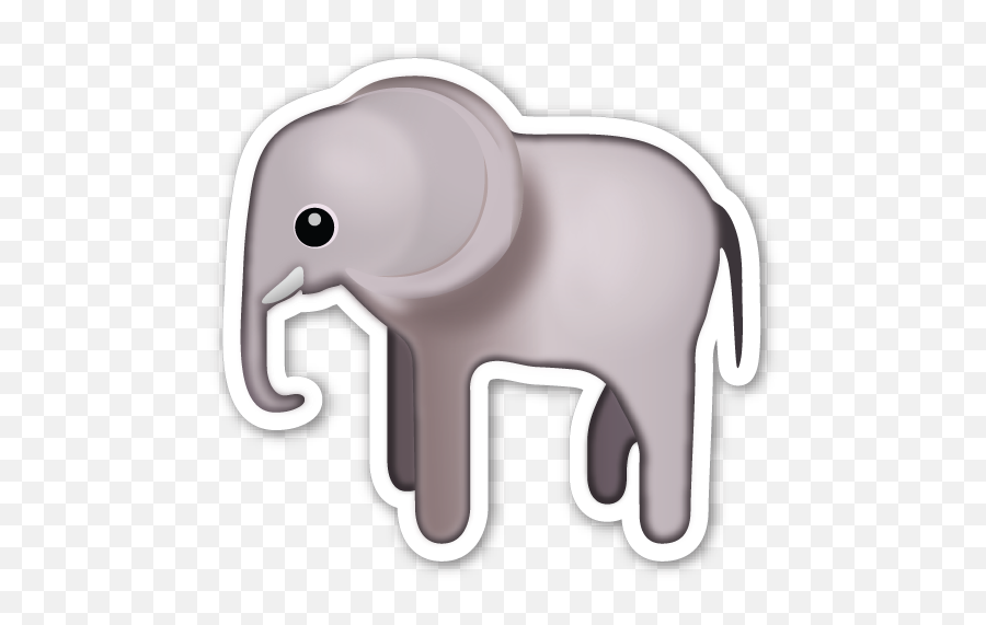 Emoji Stickers Elephant Emoji - Elefante Emoji Png,Elephant Emoji