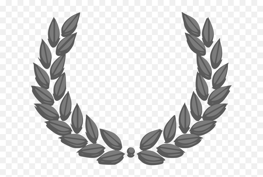 Laurel Wreath Black And White Free Svg - Laurel Wreath Psd Emoji,Laurel Emoji