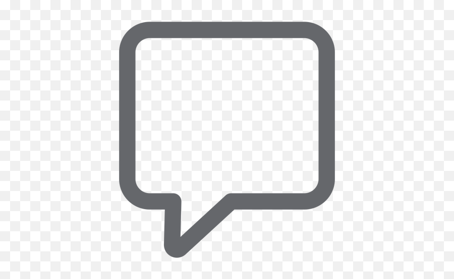 Text Bubble Icon Flat - Burbuja De Texto Sin Png Emoji,Text Bubble Emoji