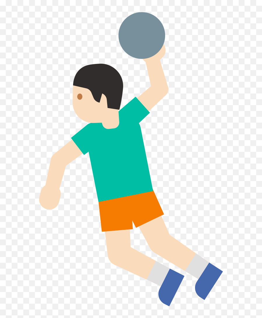 Emoji U1f93e 1f3fb - Handball Player,Volleyball Pictures Emoji