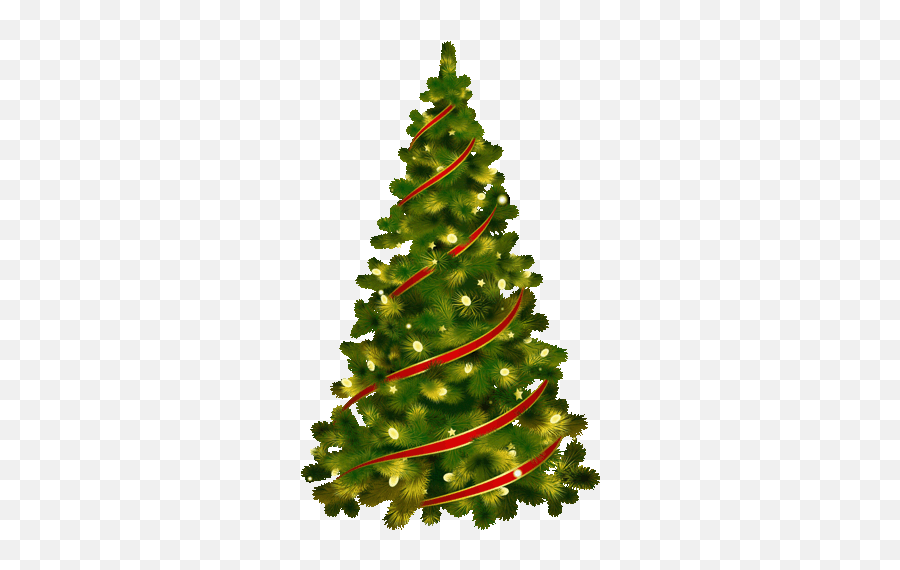 Arboles De Navidad Vintage - Transparent Background Christmas Tree Clipart Free Emoji,Postales Para Programas Con Emojis Navidenos