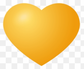 Yellow Heart Icon - Heart Icon Yellow Emoji,Statistics On Use Of Heart Emojis On Fb