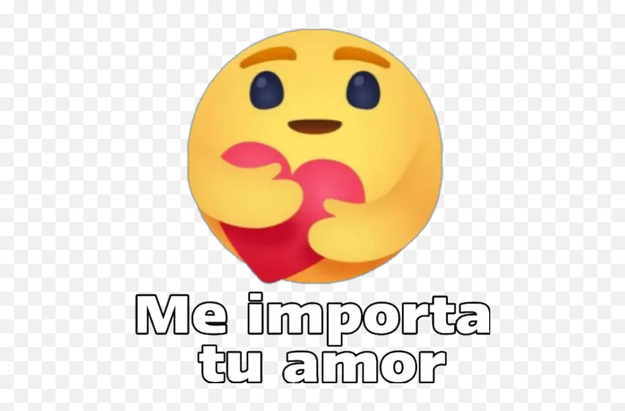 Me Importa Reacción Facebook Stickers For Whatsapp - Happy Emoji,Emoticon De Lentes De Sol