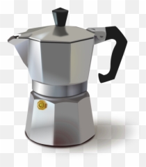 Italian Coffee Maker Clipart - Percolator Png Emoji,Coffee Pot Emoticon