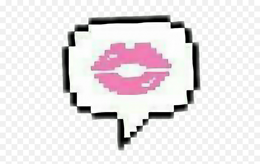Stickers Cute Tumblr Mood Love Pink Sticker By - Pixel Text Box Heart Emoji,Sweet--emotion Tumbmr