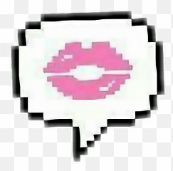Stickers Cute Tumblr Mood Love Pink Sticker By - Pixel Text Box Heart Emoji,Sweet--emotion Tumbmr