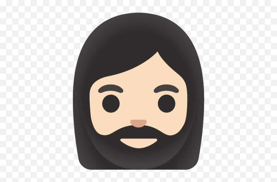 Light Skin Tone Emoji - Beard,Images Of Cop Emojis With Sunglasses And Mustaches Beards