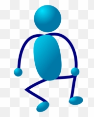 Pointing Stickman Stick Figure - Sitting Stick Figure Clipart Emoji,Stick Figure Emotion Stress