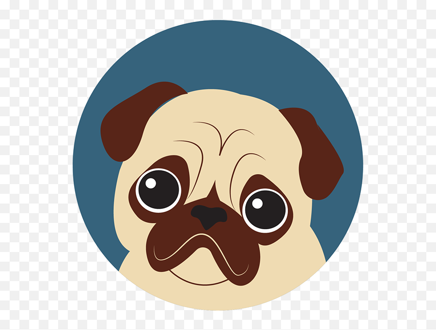 Gritty Pug Coffee On Behance - Pugs Clipart Emoji,Gritty Emoji