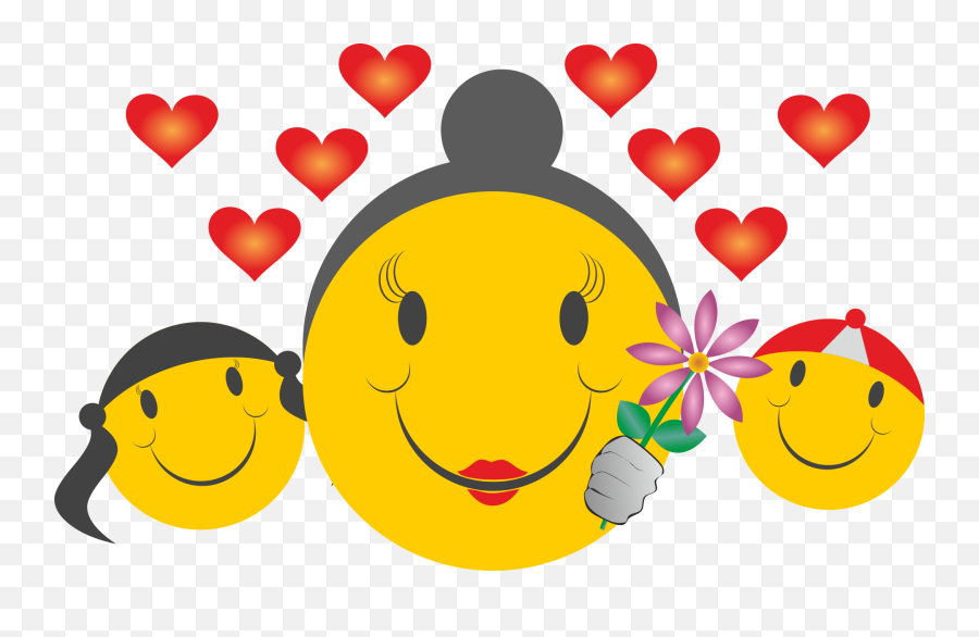 Motheru0027s Day Mother Greetings - Free Vector Graphic On Pixabay Love Emoji For Child,Thanks Emoticon