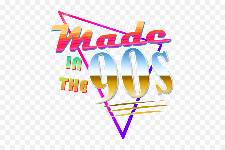 Made In The 90s Vaporwave Design Retro - Language Emoji,Glitch 3/3 - Emotion Commotion