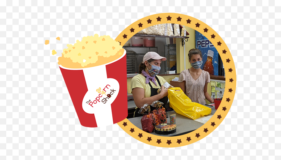 Eatatpopcornshack U2013 Best Popcorn In Dallas - Happy Emoji,Eating Popcorn Emoticon