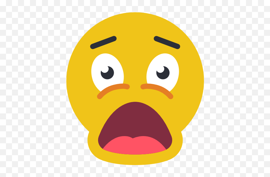 Shocked - Imagenes De Un Emoji Conmocionado,Smileys Emoticons Shocked
