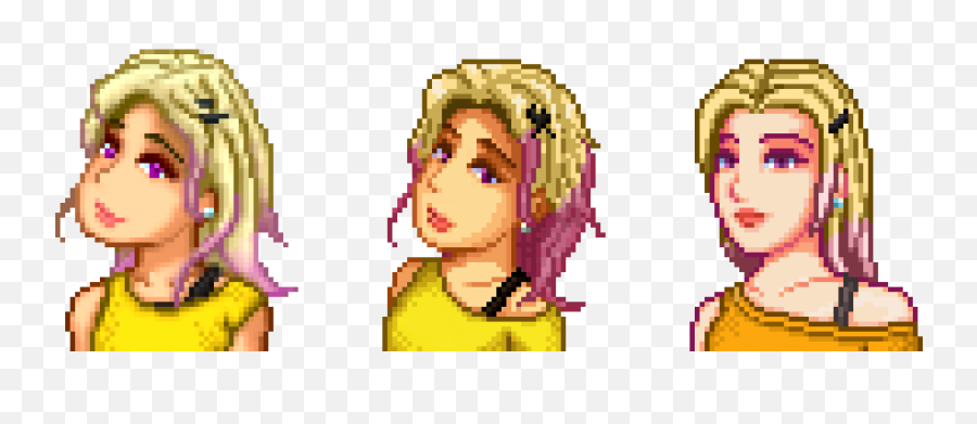 Ridgeside Village On Twitter Meet Three Of Our Resident Emoji,Stardew Valley Character Portrait Emotion