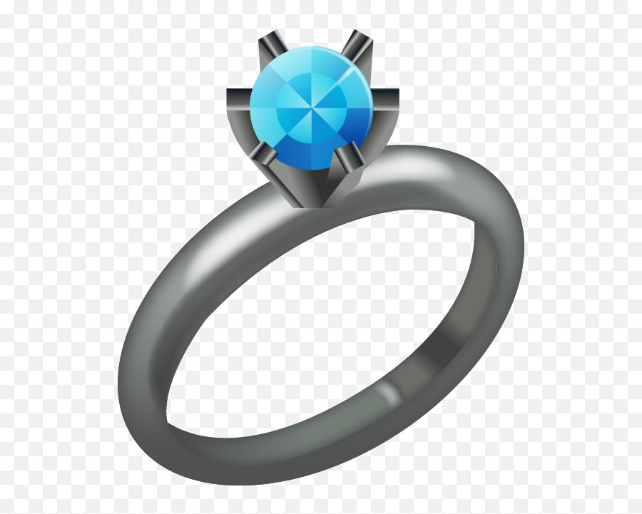 Download Diamond Ring Emoji - Wedding Ring Emoji Png,Diamond Emoji