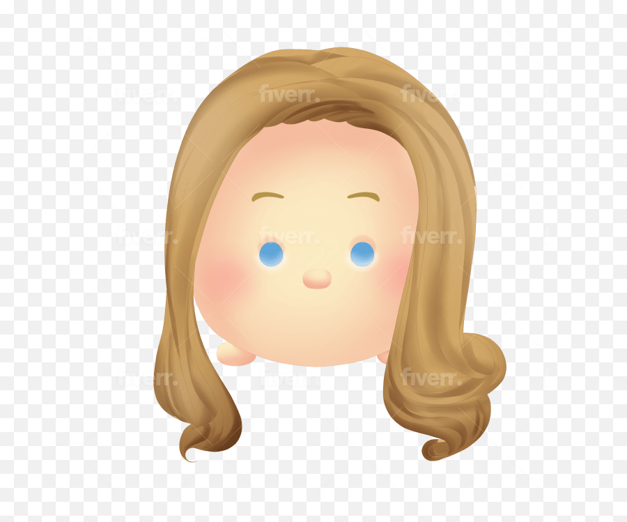 Draw You Or Anything With Disney Tsum Tsum Style By Emoji,Anime Girl Lying On The Ground Emoji