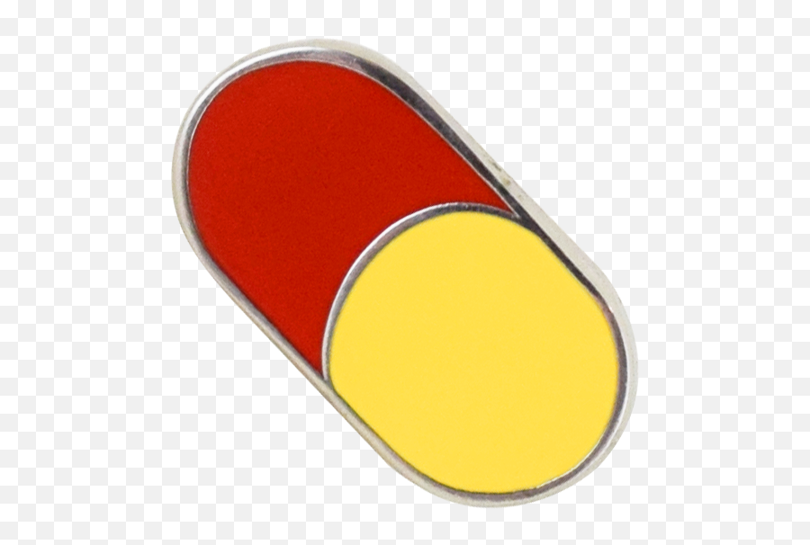 Download Pill Emoji Pin - Solid,Red Pin Emoji