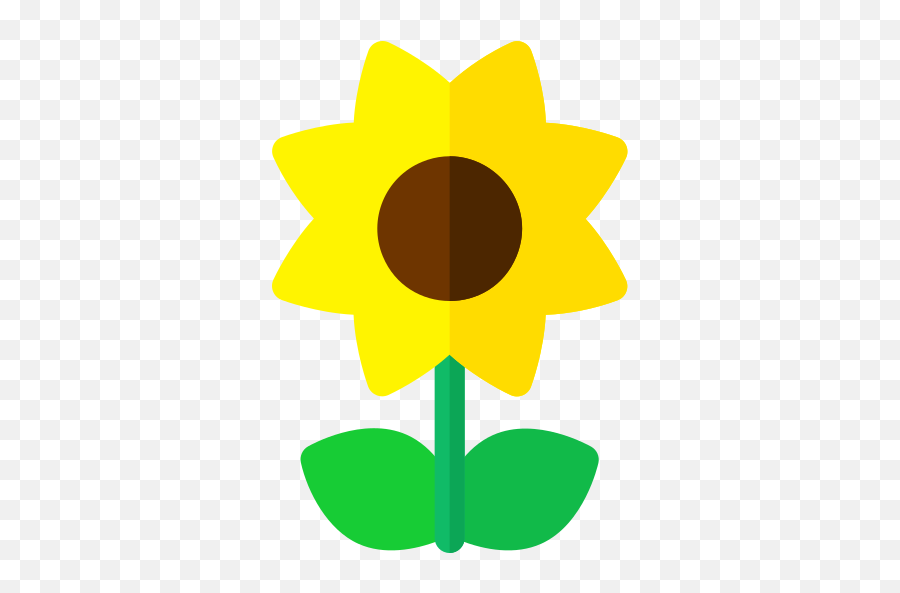 Sunflower - Free Nature Icons Emoji,Bee And Sunflower Emoji