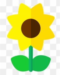 Sunflower - Free Nature Icons Emoji,Bee And Sunflower Emoji