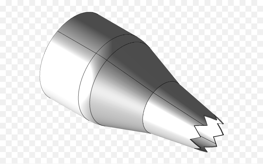 Chevron Nozzle 3d Cad Model Library Grabcad Emoji,Pen Emoji