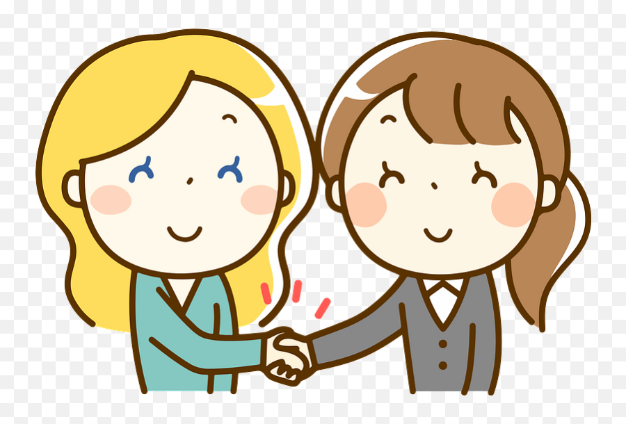 Women Shaking Hands Clipart Free Download Transparent Png Emoji,Shaking Head Emojii