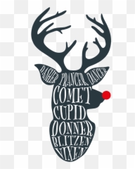 Reindeer Head - Free Svg Files Svgheartcom Emoji,Cupid Wings Emoji