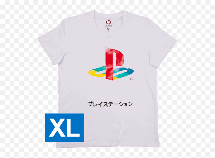 Japanese Logo Png - Playstation One Japanese Logo Mens T Loghi Di Videogiochi Emoji,Emoji T Shirt Men