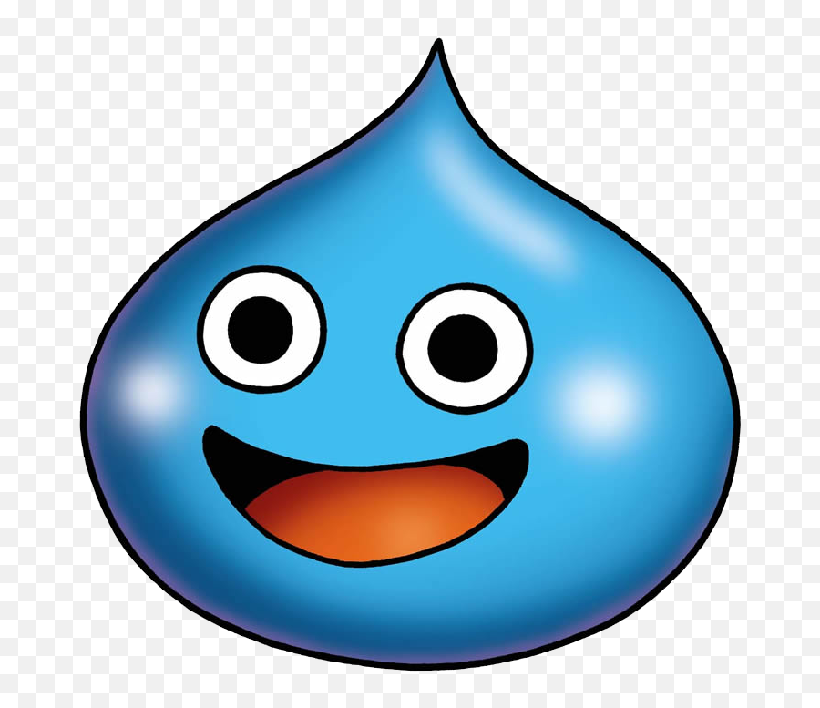 Dragon Quest Slime Png Emoji,Dragon Quest Slime Emoji