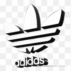 Noioso Diario Carestia Adidas Logo - White Adidas Logo 3d Png Emoji,Kanye Shrug Emoji
