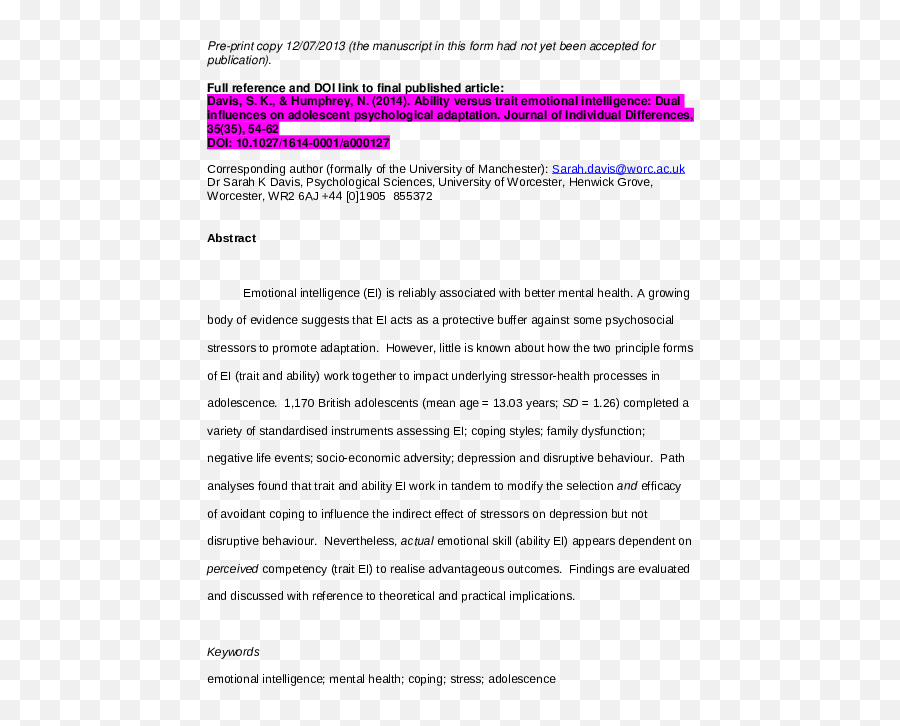 Ability Versus Trait Emotional - Horizontal Emoji,22 Levels Of Emotions