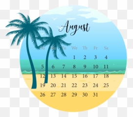 August Sticker - Summer Clipart Transparent Emoji,Emoji Stickers Spencers