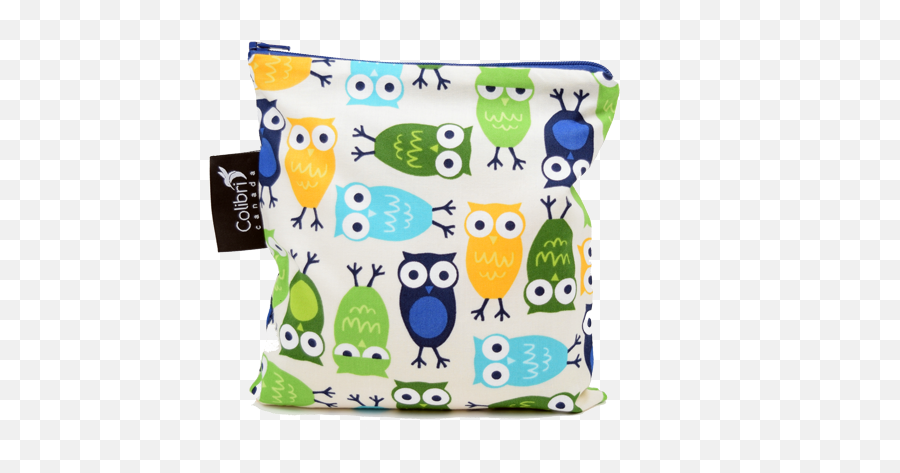 Large Reusable Snackmask Pouch - Owl Fabric Emoji,Large Emoji Pillow