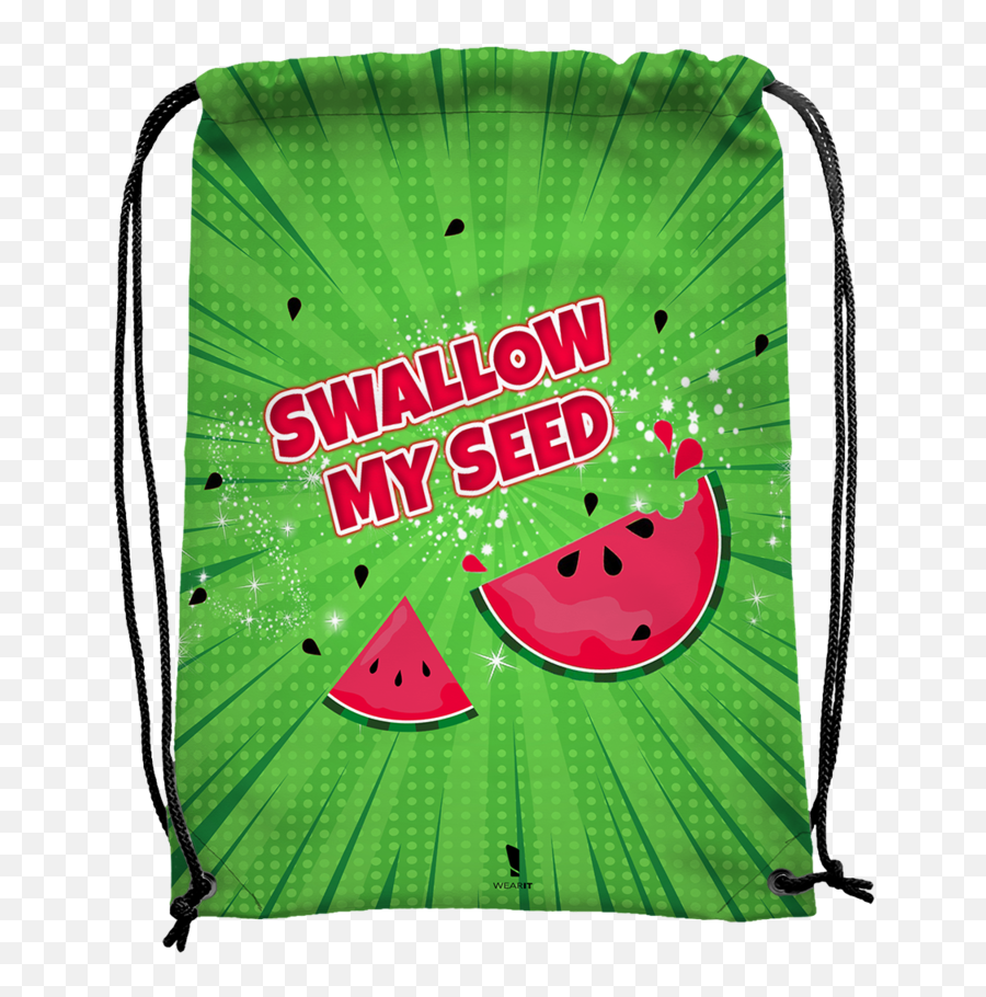 Swallow My Seed Bag - Uv Girly Emoji,Swallow Emoji