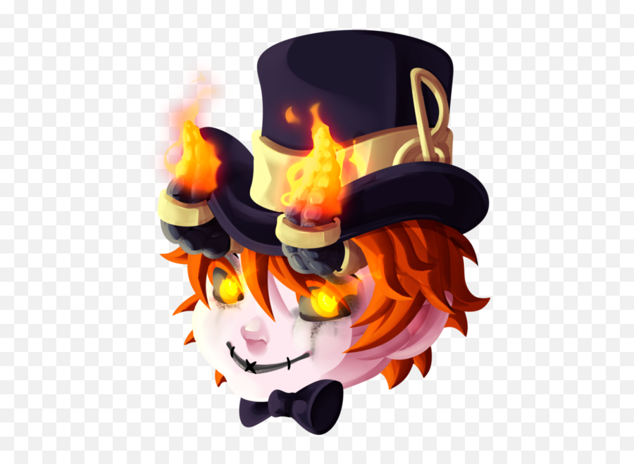 Cute Chibi Head - Fictional Character Emoji,Head On Fire Emoticon