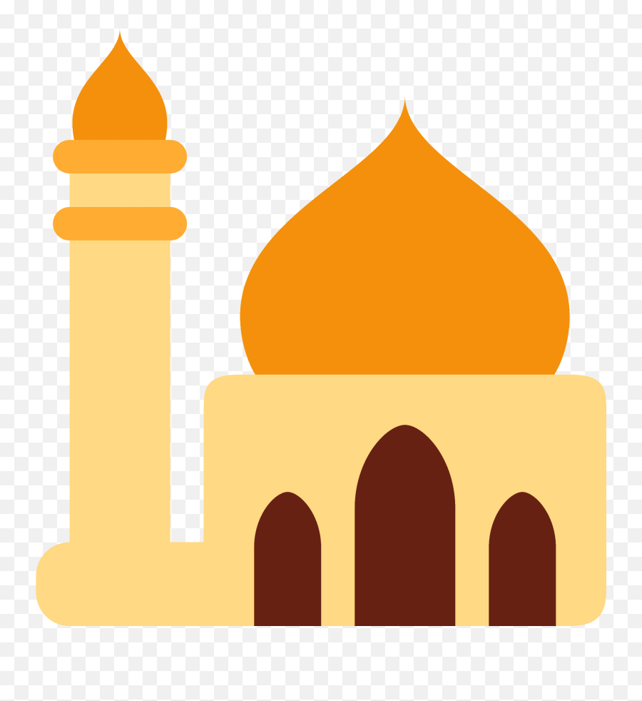 Mosque Emoji Clipart - Masjid Emoji,Muslim Emoji Android