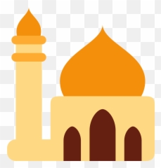 Mosque Emoji Clipart - Masjid Emoji,Muslim Emoji Android