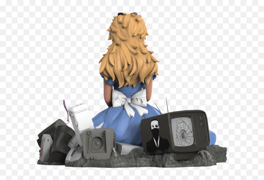 The Blot Says Alice In Wasteland Resin Figure By Abcnt X - Abcnt Alice In Wasteland By Abcnt Emoji,Battlefront 2 Never Got An Emoticon In A Crate