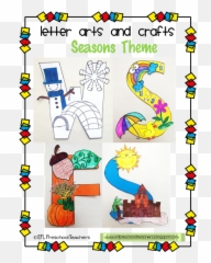 Letter Arts And Crafts For Esl Seasons Unit Elementary - Esl Seasons Craft Emoji,Songs About Season Emotions