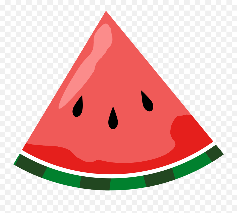 Free Watermelon Vector Png Download Free Clip Art Free - Transparent Background Watermelon Slice Clipart Emoji,Emojis Wathermelon Drawings