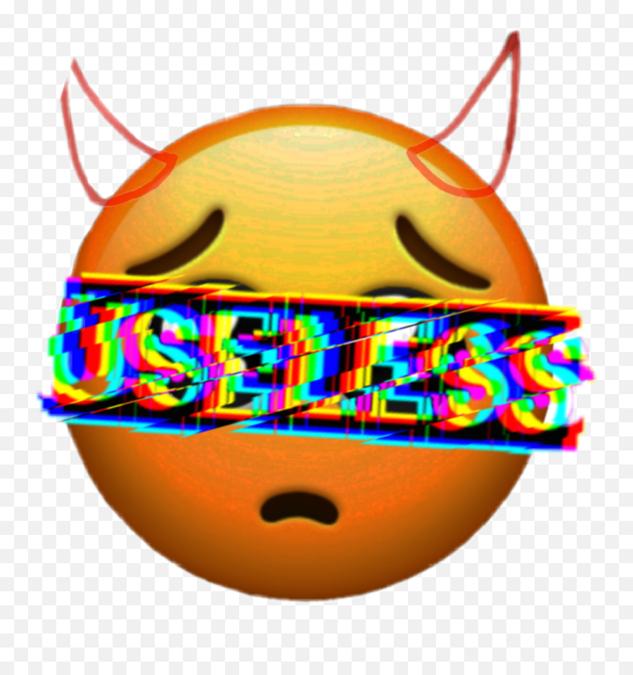 Satan Demon Deppresion Sticker By Juul Is My Name - Happy Emoji,Gay Pride Emoticon