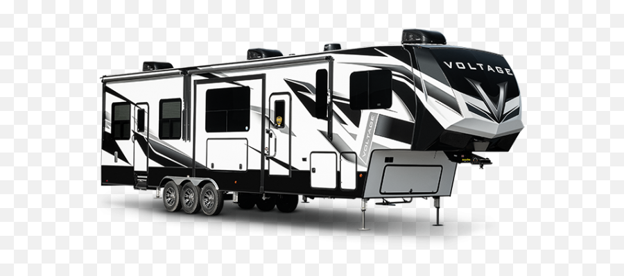 Voltage Luxury 5th Wheel Toy Hauler 5th Wheel Rv - 5th Wheel Toy Hauler Emoji,Work Emotion Wheel Center Caps