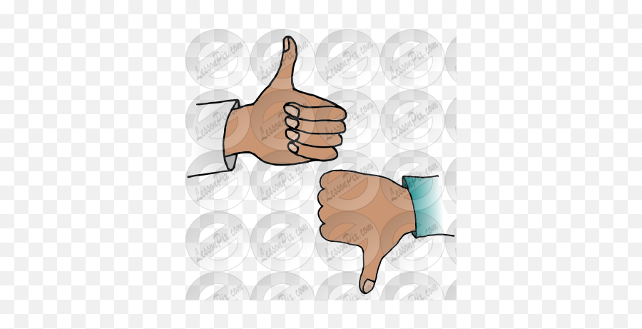 Thumbs Up Thumbs Down Picture For - Sign Language Emoji,Thumbs Up And Thumbs Down Emoticons