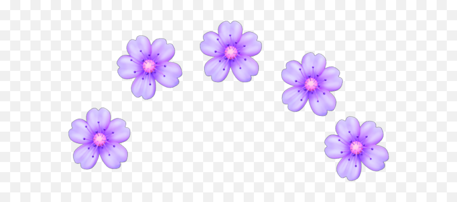 Flower Purple Flower Emoji Png - Purple Flower Emoji Transparent,Hibiscus Emoji
