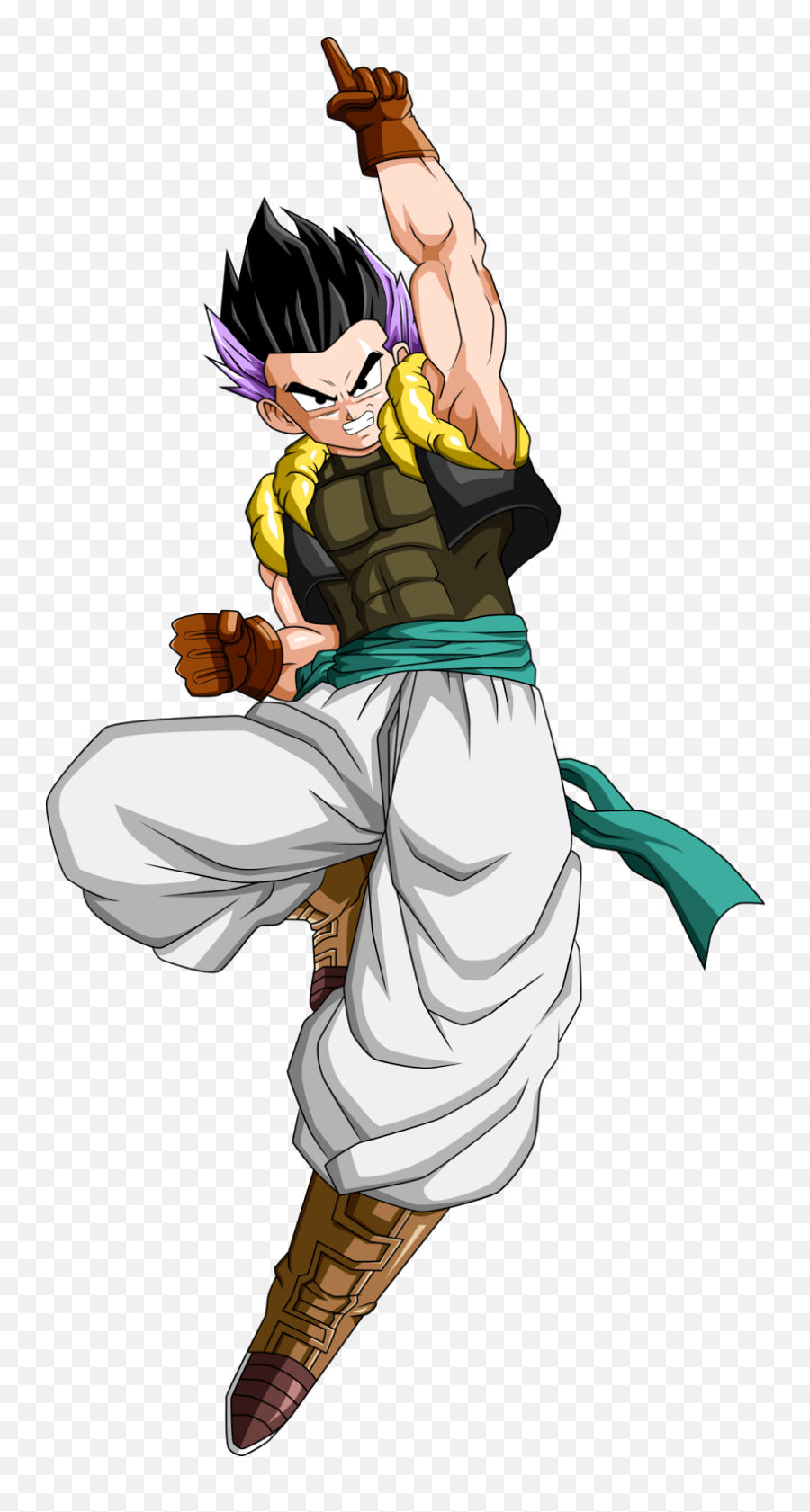 Trunks And Gotens Fusion Dance Dragon - Dragon Ball Super Gotenks Adulto Emoji,Dbz Fusion Dance Emoticon